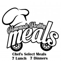 Chef's Select Meals #1-      5 lunches 5 dinners